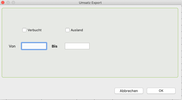 Auswahlmöglichkeiten